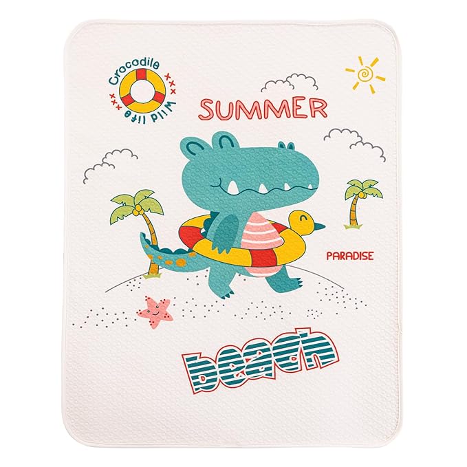 Diaper Changing Pad (1Pcs-23.6"x31.5" Crocodile)