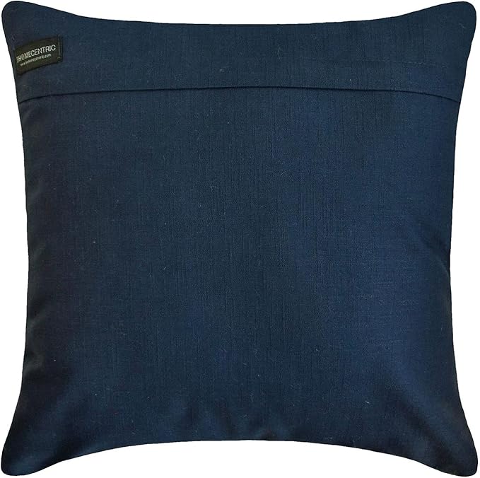 The HomeCentric Blue Bed Runner for King/Queen/Twin Velvet Decorative Bed Scarf 53"x18" Bed Runner Without Pillow Cover, Geometric Bed Scarf Bedroom Décor Accent - Sapphire Mirage