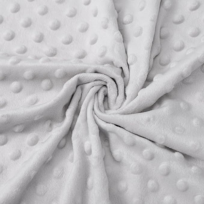 Baby Blankets for Newborn - Nursery Minky Blankets Super Soft for Boys Girls, Infant Toddler Blanket with Double Layer Dotted Backing for Baby Crib Stroller, 30 x 40 Inch, Animal World