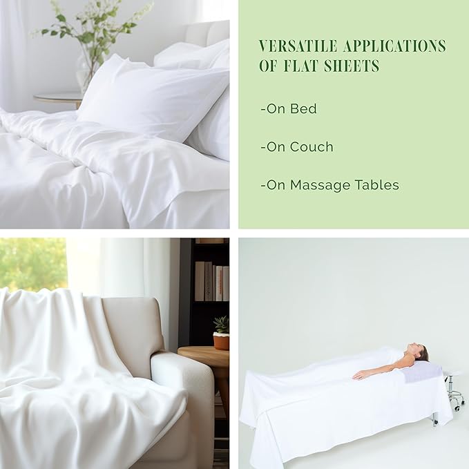 Luxury Flat Sheet on Amazon Elegant Comfort Wrinkle-Free 1500 Premier Hotel Quality 1-Piece Flat Sheet, California King Size, Aqua