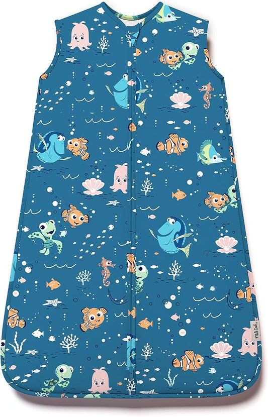 Milk Snob Disney Baby Sleeping Sack, Sleeveless Sleep Bag and Wearable Zip Up Blanket for Girl and Boy, Newborn Infant Shower