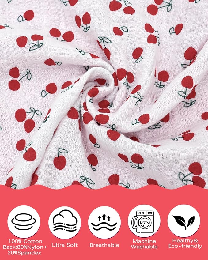 ALVABABY Toddler Pillowcases 2 Pack Muslin Cotton&Stretchy Kids Pillow Cover Fit 13"x 18" or 12"x16" Envelope for Girl Boy Sleepy Travel 2TPMN01A