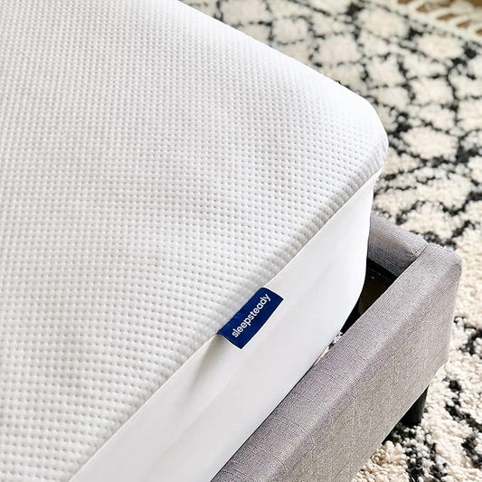 California King Size Luxury Tencel Mattress Protector, 100% Waterproof, Ultra Soft, Naturally Cooling & Breathable, Deep Pocket Cover Up to 18"