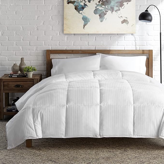 Eddie Bauer® All-Seasons Oversized Duvet Insert Filled with Down Alternative, Hypoallergenic Fiber - Oversized King