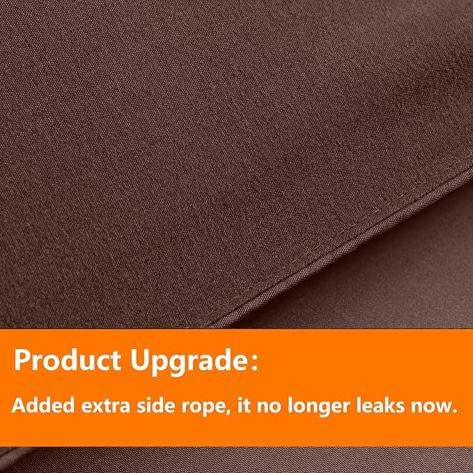 TAIMIT Brown King Comforter Set - 7 Pieces, Bed in a Bag Bedding Sets with All Season Soft Quilted Warm Fluffy Comforter,Flat Sheet,Fitted Sheet,2 Pillow Shams,2 Pillowcases