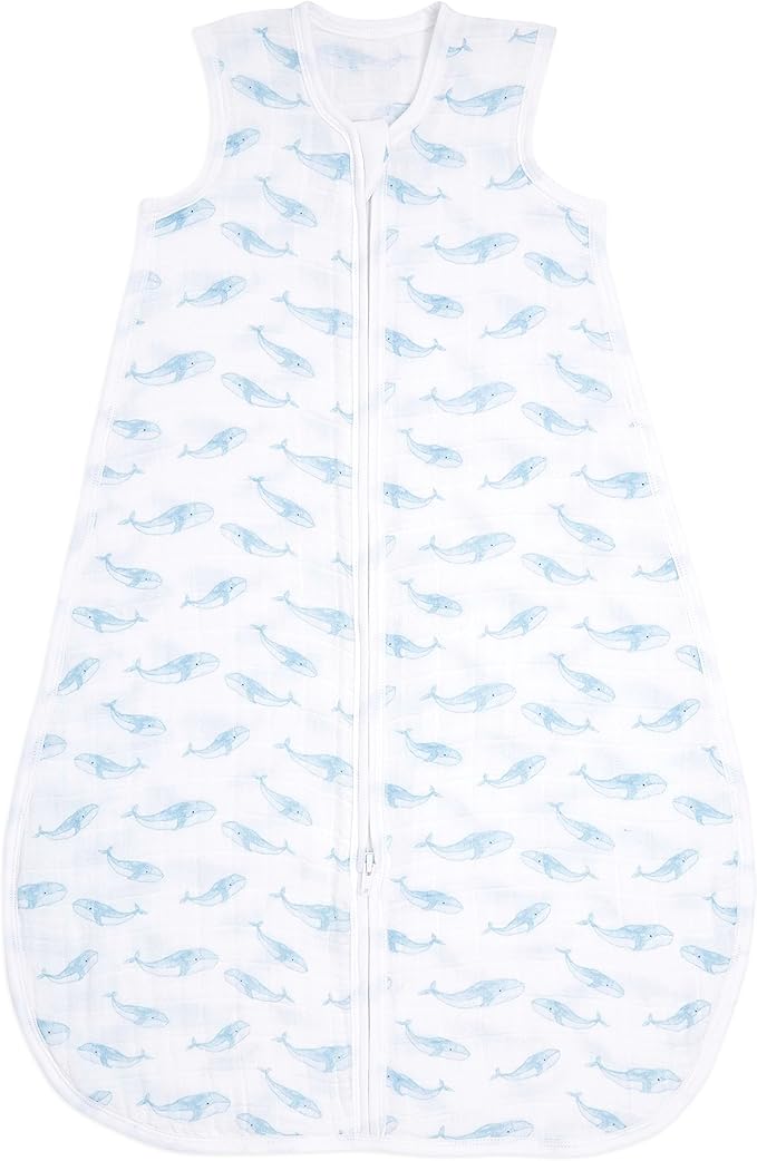 aden + anais Baby Sleeping Bag, Wearable Swaddle Blanket for Girls & Boys, Newborn Sleep Sack, Breathable & Lightweight