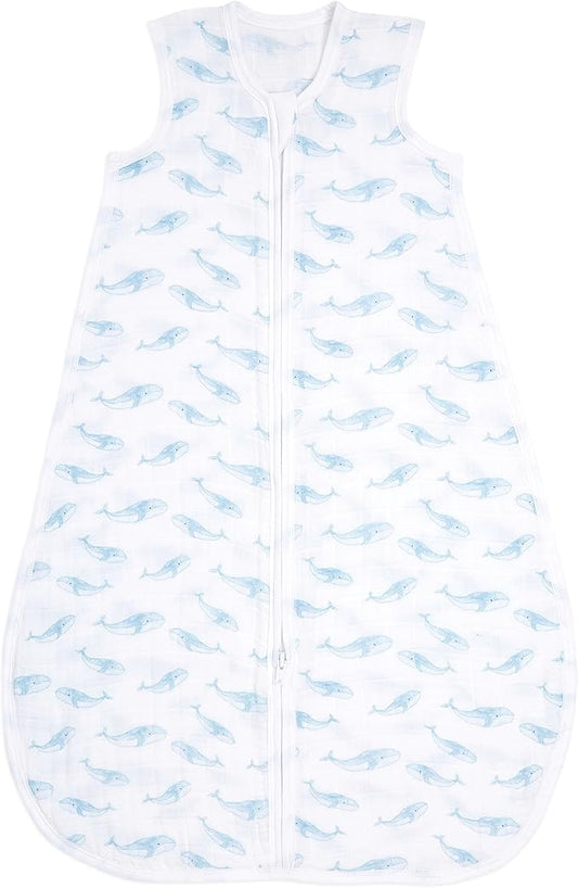 aden + anais Baby Sleeping Bag, Wearable Swaddle Blanket for Girls & Boys, Newborn Sleep Sack, Breathable & Lightweight