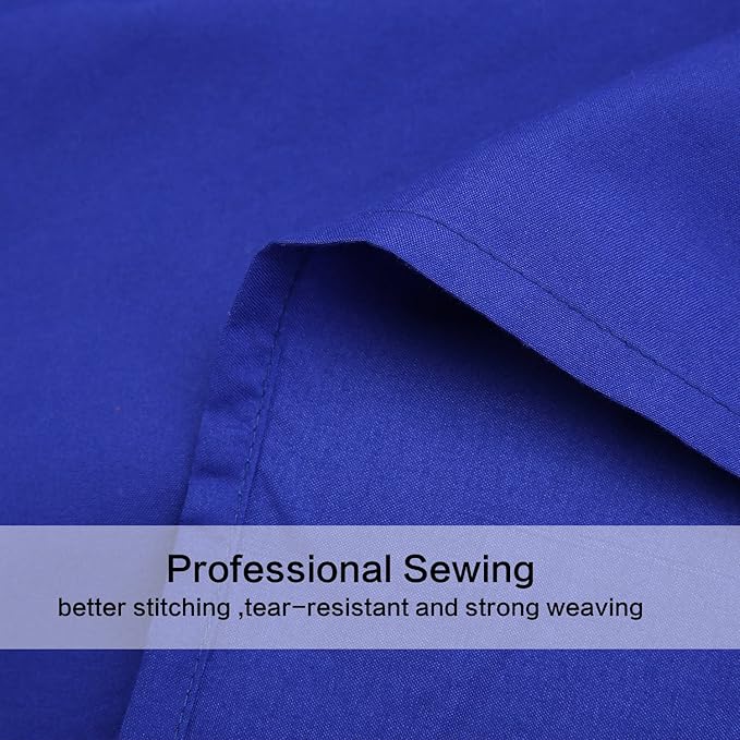 Twin XL Sheets Set 4 Piece - Luxury 1800 Bedding Sheets & Pillowcases - 1 Flat Sheet,1 Fitted Sheet and 2 Pillow Cases - Extra Soft Cooling Bed Sheets - Deep Pocket up to 16" (Twin XL, Royal Blue)