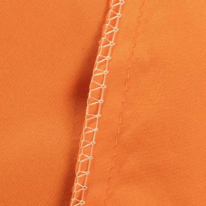 NTBAY Toddler Sheet Set - 3-Piece Microfiber Crib Sheet Set - Flat Sheet, Fitted Sheet, Pillowcase - Solid Toddler Bedding, Orange