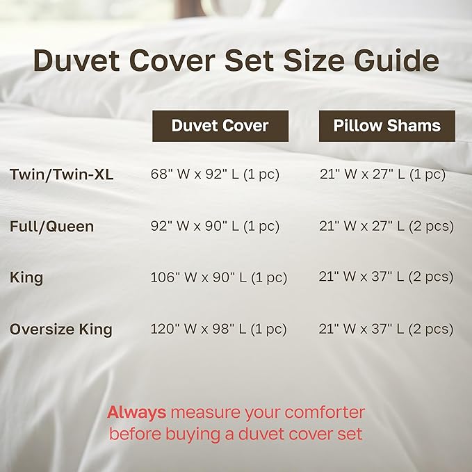 California Design Den 3 Piece King Size Duvet Cover Set, 400 Thread Count 100% Cotton Sateen, Soft Sateen Comforter Cover and Two Pillow Shams, Button Closure and Corner Ties (Paisley Beige)