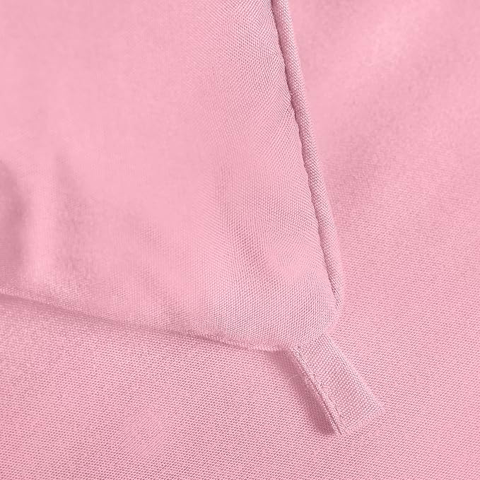 Utopia Bedding Comforter Duvet Insert, Quilted Comforter with Corner Tabs, Box Stitched Down Alternative Comforters Queen Size (Pink)