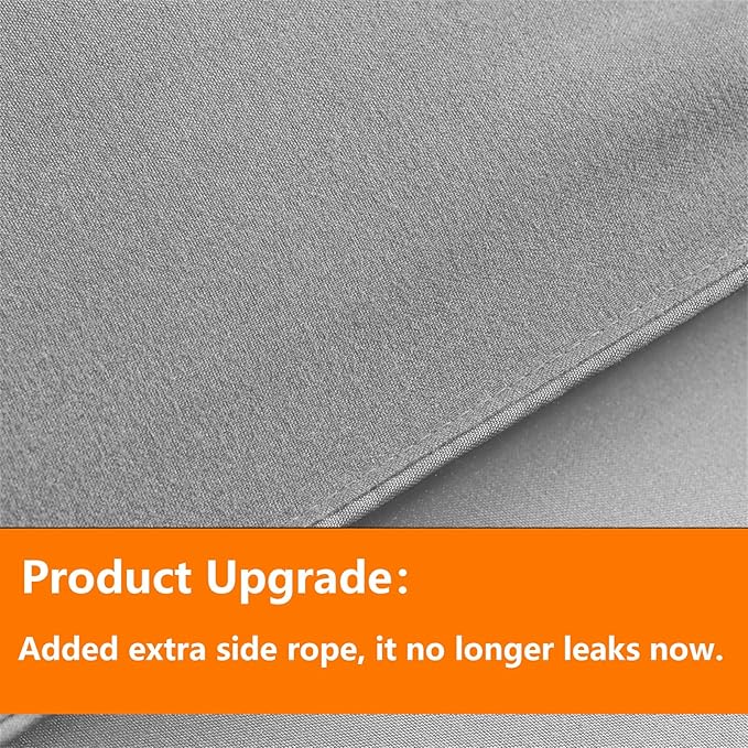 TAIMIT Grey Full Size Comforter Set - 7 Pieces, Bed in a Bag Bedding Sets with All Season Soft Quilted Warm Fluffy Reversible Comforter,Flat Sheet,Fitted Sheet,2 Pillow Shams,2 Pillowcases,Gray