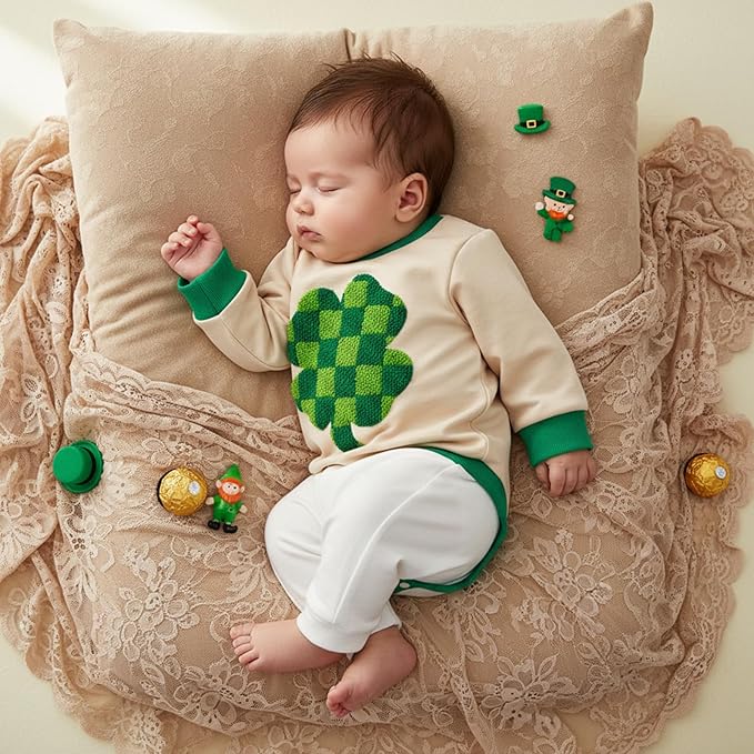 VISGOGO Newborn Infant Baby Boy Girls Oversized Romper Little Dude Sweater Onesie Coming Home Outfit Neutral Clothes