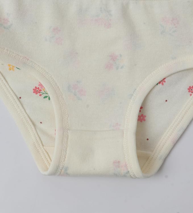 Boboking Soft Cotton Underwear Toddler Girls'Briefs Soft Undies