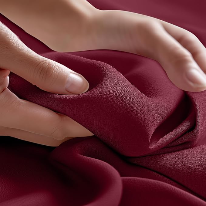 Utopia Bedding Flat Sheet - 1 Pack (Twin, Burgundy)- Soft Brushed Microfiber Fabric - Shrinkage & Fade Resistant Top Sheet - Easy Care Bed Sheet