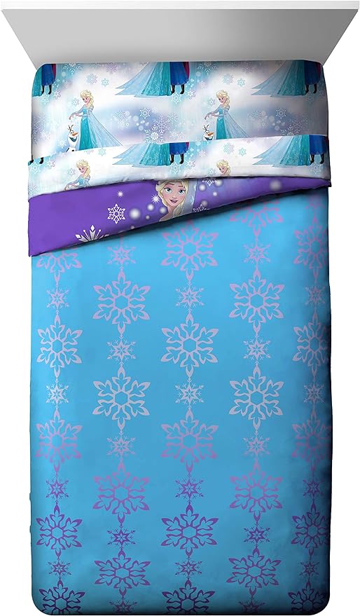 Disney Frozen 'Magical Winter' 7 Piece Full Bed In A Bag