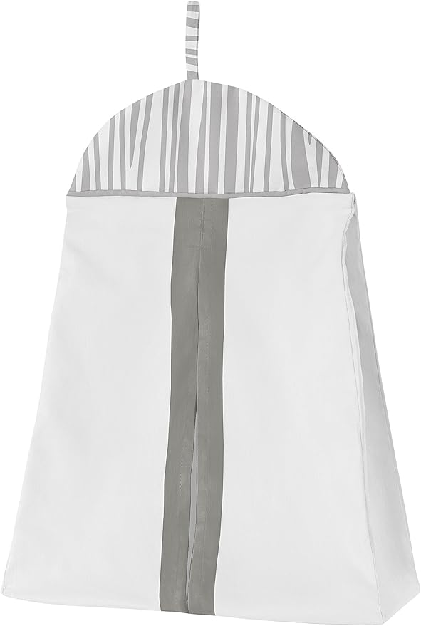 Sweet Jojo Designs Grey and White Woodsy Deer Boy, Girl, Unisex Baby Crib Bedding Set 4 Pieces