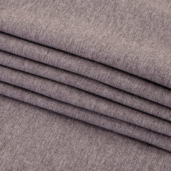AMBERIS Bed Runner Light Grey, Imitation Linen Decorative Bed Scarf for Home Hotel (Pillowcases Sold Separately)