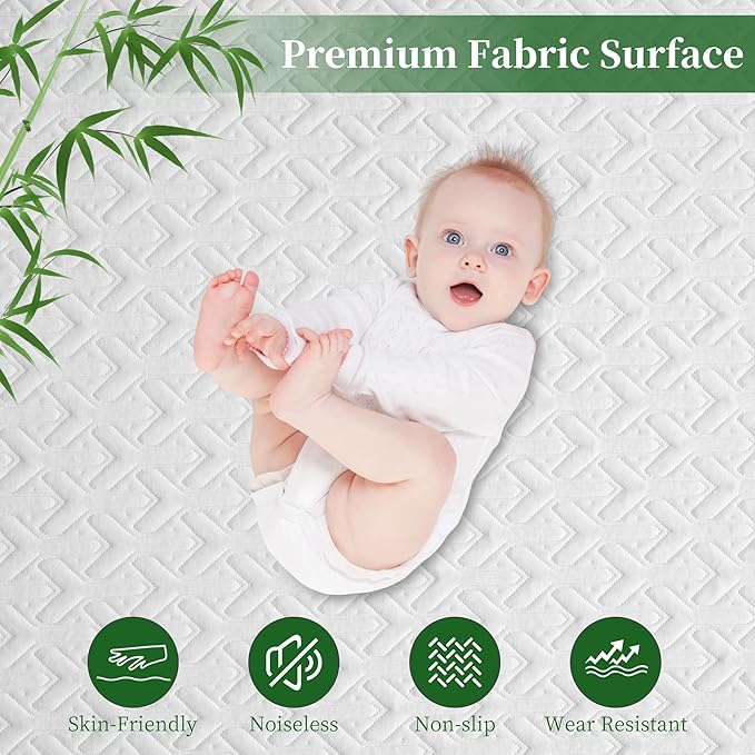 Premium Waterproof Full Size Mattress Protector HN Cooling Breathable 5D Air Double Mattress Cover Noiseless Soft Fitted Up 8"-21" Deep Pocket Vinyl Free Anti Slip and Wear-Resistant (3-in-1, Full)