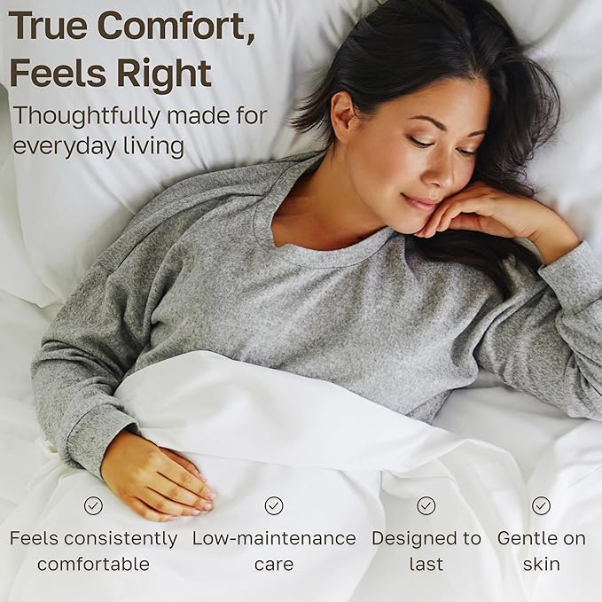 California Design Den Natural 100% Cotton Queen Sheet Set - Luxury Hotel 800 Thread Count Sateen, Soft and Durable Deep Pocket Sheets Set - Navy Blue
