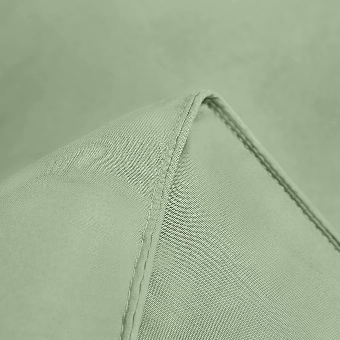 Utopia Bedding Comforter Duvet Insert, Quilted Comforter with Corner Tabs, Box Stitched Down Alternative Comforters King Size (Sage Green)