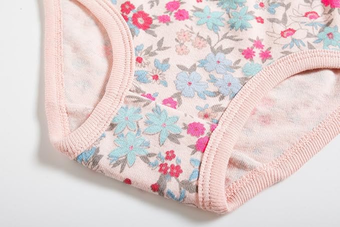 Boboking Soft Cotton Underwear Toddler Girls'Briefs Soft Undies