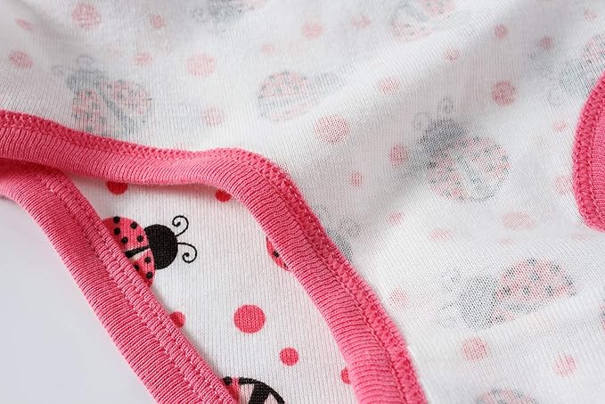 Boboking Soft Cotton Underwear Toddler Girls'Briefs Soft Undies