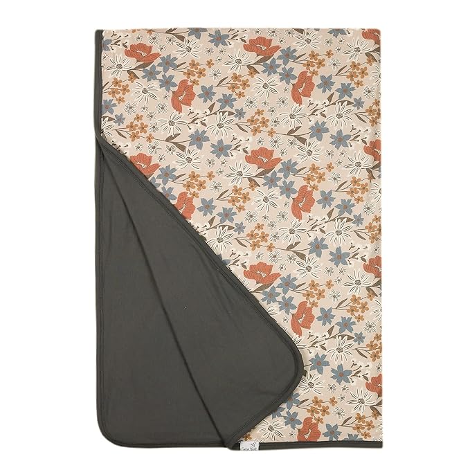 Copper Pearl Jumbo 3-Layer Blanket: Soft Quilt for Boys and Girls | Breathable, Cozy, Toddler Blanket | Newborn Baby Quilt | 46x46 Premium Polyester/Rayon | Eden
