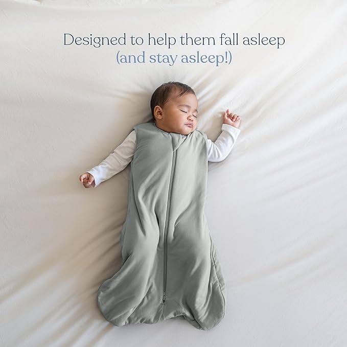 HALO SuperSoft Bamboo Wearable Blanket 1.5 TOG – Buttery Soft, Plush Baby Sleep Sack for Newborns, Infants & Toddlers, Hip-Healthy Design, Machine Washable, 18 – 24 Months, X-Large, Calm Sage