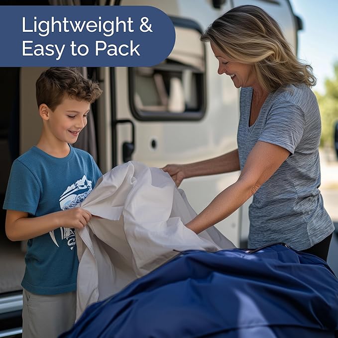 Short Queen RV Size 4 Piece Sheet Set - Comfy Breathable & Cooling Bed Sheets Set - Hotel Luxury Bedding for Women, Men, Kids, Teens, Boys & Girls - Deep Pockets & Ultra-Soft - Oeko-Tex - Light Grey