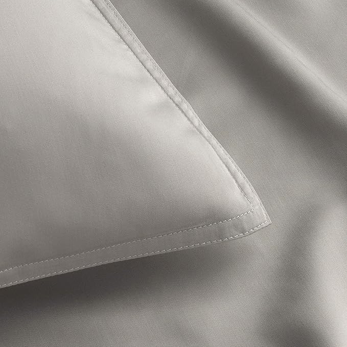 Pure Bamboo Queen Sheets, Genuine 100% Organic Viscose Derived from Bamboo Bed Sheet Set, Luxuriously Soft & Cooling, Double Stitching, 2 Year Quality Promise (Queen, Stripes)