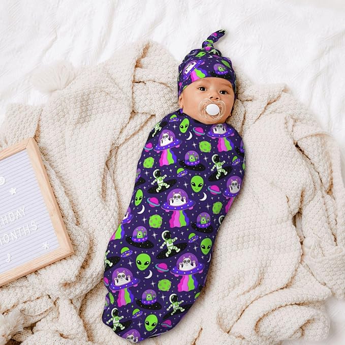 Candy Swaddle Blankets Newborn Receiving Blanket Baby Swaddle Wrap Soft Sleeping Sack for Baby Girls Boys