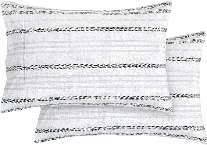 Elegant Comfort Softest and Coziest 6-Piece Sheet Set - 1500 Premium Hotel Quality Microfiber - Deep Pocket, Wrinkle Resistant 6-Piece Floral Bed Sheet Set, California King, Traci Gray