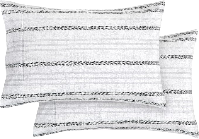 Elegant Comfort Softest and Coziest 6-Piece Sheet Set - 1500 Premium Hotel Quality Microfiber - Deep Pocket, Wrinkle Resistant 6-Piece Floral Bed Sheet Set, Full, Traci Gray
