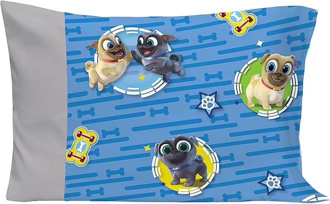 Disney Puppy Dog Pals 4 Piece Toddler Bed Set