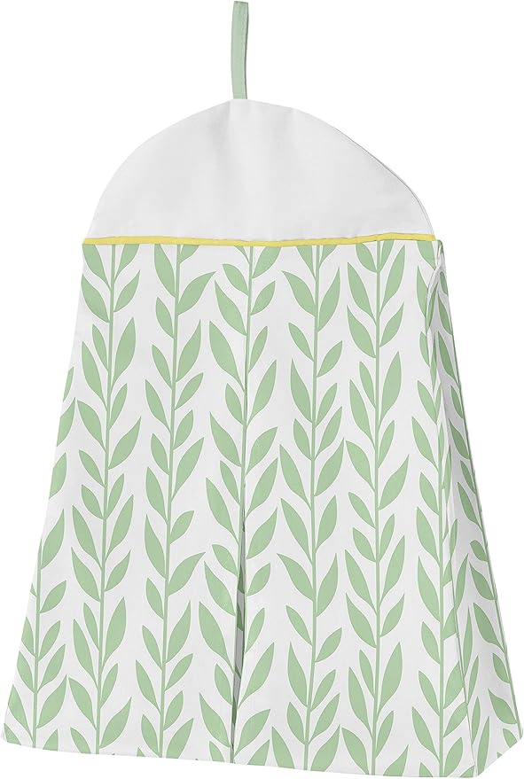 Sweet Jojo Designs Yellow, Green and White Sunflower Boho Floral Baby Girl Nursery Crib Bedding Set - 4 Pieces - Farmhouse Watercolor Flower