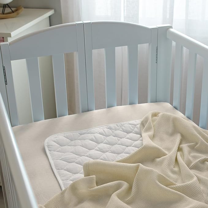 American Baby Company 100% Cotton Thermal Waffle Swaddle Blanket (30" x 40"), Soft, Breathable & Stretchy, Cream, 2 Pack, for Boys and Girls, Perfect for Swaddling, Gifting and Travel