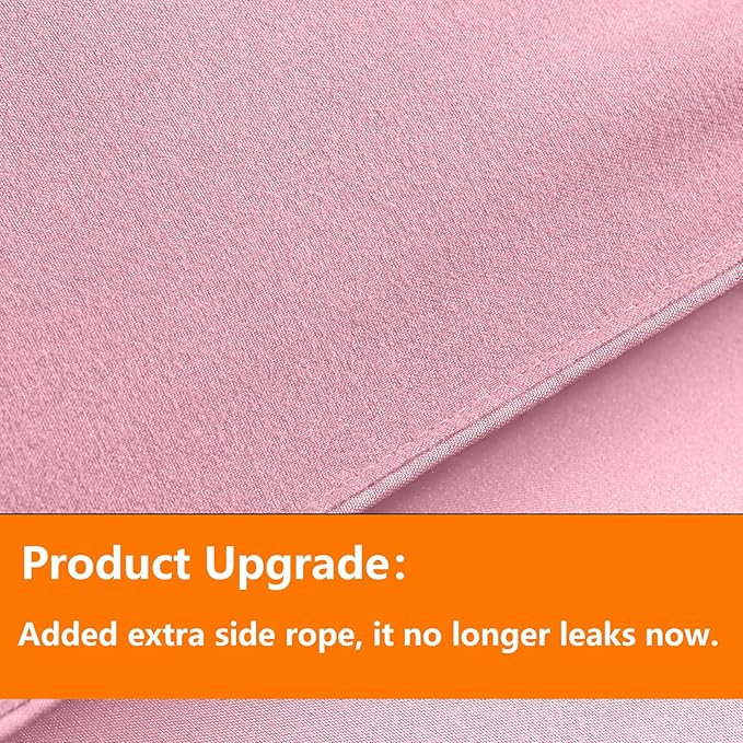 TAIMIT Pink Twin Size Comforter Set - 5 Pieces, Bed in a Bag Bedding Sets with All Season Soft Quilted Warm Fluffy Reversible Comforter,Flat Sheet,Fitted Sheet,1 Pillow Shams,1 Pillowcases