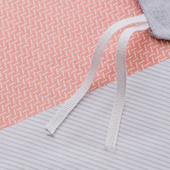 YuHeGuoJi Chevron Pattern Duvet Cover King 100% Cotton 3 Pcs Set 1 Modern Navy Geometric Diamond Print Duvet Cover with Zipper Ties 2 Pillowcases Neutral Blue Pink Striped Bedding Set Soft