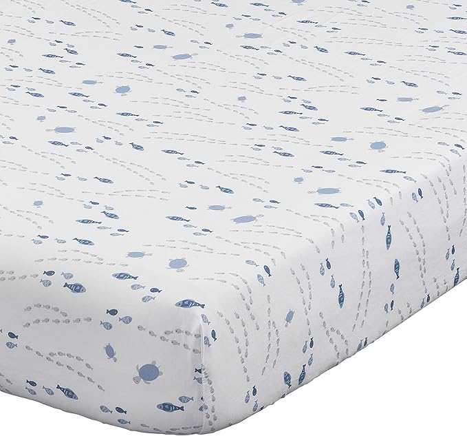Oxford Baby Whale of a Time 3 Pc Baby Crib Nursery Bedding