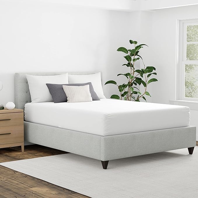 AllerEase Waterproof Mattress Protector, Maximum Allergy Mattress Protector, Twin Mattress Cover