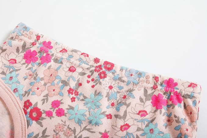 Boboking Soft Cotton Underwear Toddler Girls'Briefs Soft Undies