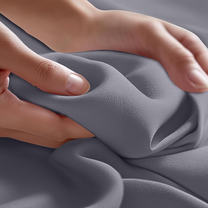 Utopia Bedding Flat Sheet - Soft Brushed Microfiber Fabric - Shrinkage & Fade Resistant Top Sheet - Easy Care - 1 Flat Sheet Only (King, Grey)
