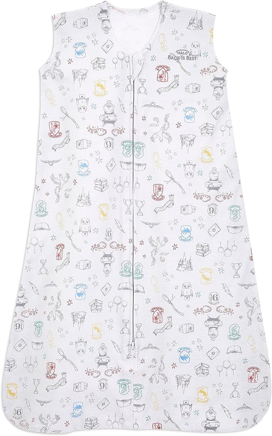 HALO Sleepsack, 100% Cotton Wearable Blanket, Swaddle Transition Sleeping Bag, TOG 0.5