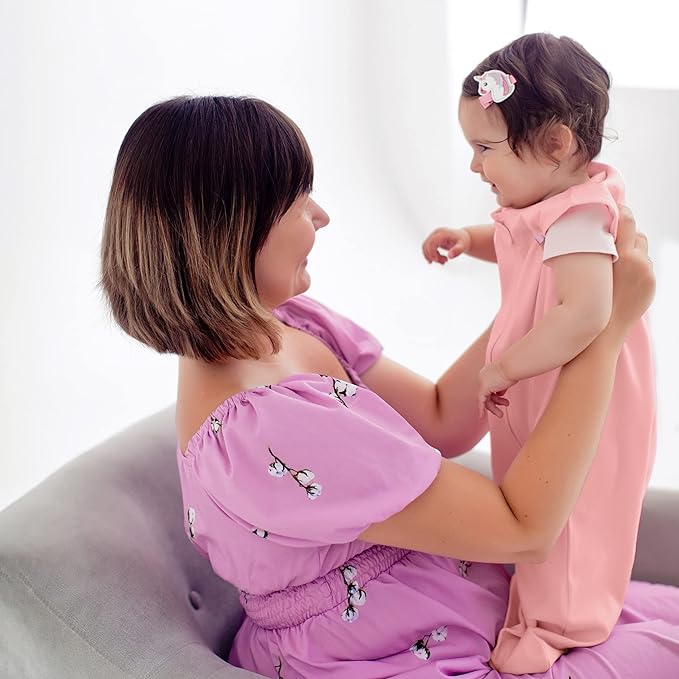 Mama Cheetah Baby Sleep Sack 0.5 TOG, Organic Cotton Baby Wearable Blanket with Two-Way Zipper, Swaddle Transition Baby Sleeping Bag for Newborn Infant Toddler Boy Girl, 12-18 Months
