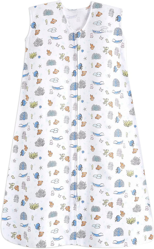 HALO Sleepsack, 100% Cotton Wearable Blanket, Swaddle Transition Sleeping Bag, TOG 0.5