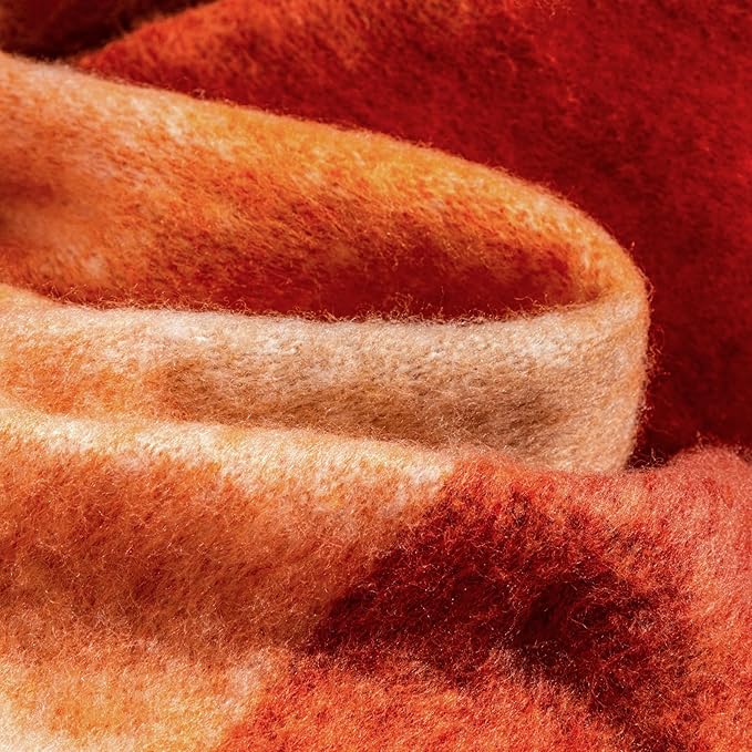 Winter Women Chunky Scarf Warm Blanket Big Thick Large Oversized Wrap Colorful Long Solid Scarves