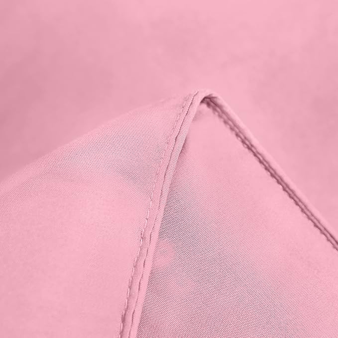 Utopia Bedding Comforter Duvet Insert, Quilted Comforter with Corner Tabs, Box Stitched Down Alternative Comforters Twin Size (Pink)