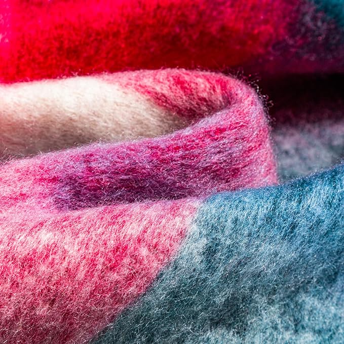 Winter Women Chunky Scarf Warm Blanket Big Thick Large Oversized Wrap Colorful Long Solid Scarves