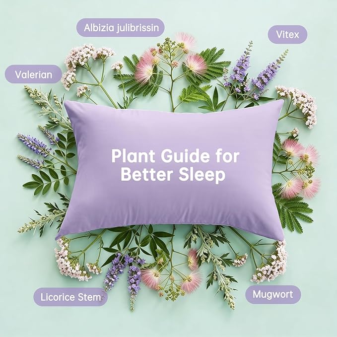 MUXHOMO Lavender Purple Bed in a Bag Queen 7 Pieces, Queen Comforter Set Reversible Botanical Flowers Design, Ultra Soft & Breathable Bedding Sets with Comforter, Sheets, Pillowcases & Shams